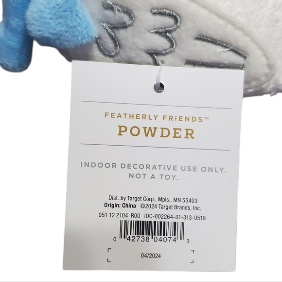 NEW 2024 Wondershop Target Featherly Friends - Powder - Picture 8 of 10